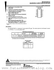 SN74AHC32Q datasheet pdf Texas Instruments