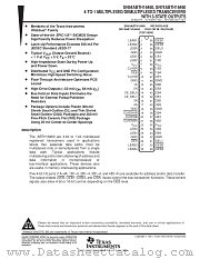 SN74ABTH16460DGGR datasheet pdf Texas Instruments