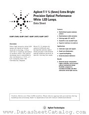HLMP-CW76-PQBDD datasheet pdf Agilent (Hewlett-Packard)
