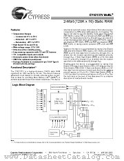 CY62137VLL-70BAI datasheet pdf Cypress