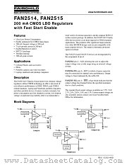 FAN2514S30X datasheet pdf Fairchild Semiconductor