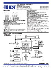 IDT72V253L6PF8 datasheet pdf IDT