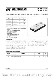 GS-R51X1XS datasheet pdf ST Microelectronics