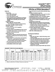 CY39165V208-125NTI datasheet pdf Cypress