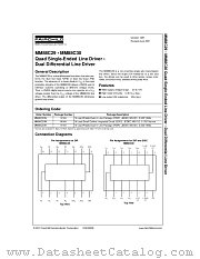 MM88C29 datasheet pdf Fairchild Semiconductor