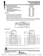SN74ALS1645ANSR datasheet pdf Texas Instruments