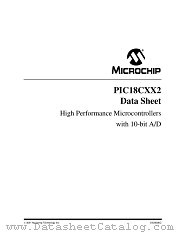 PIC18C252T-E/SO datasheet pdf Microchip
