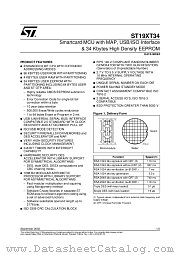 GST/ST19XT34AW40 datasheet pdf ST Microelectronics