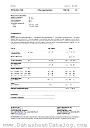 TFS230 datasheet pdf Vectron
