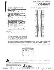 SN74AHCT16540DGVR datasheet pdf Texas Instruments