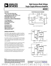 AD8202YR datasheet pdf Analog Devices