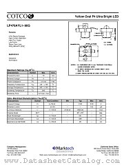 LP476AYL1-90G datasheet pdf Marktech Optoelectronics