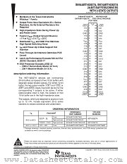 SN74ABT162827ADGVR datasheet pdf Texas Instruments