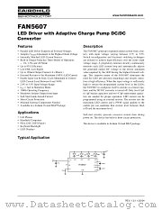 FAN5607HMPX datasheet pdf Fairchild Semiconductor