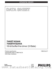 74ABTH16244ADGG datasheet pdf Philips