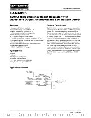 FAN4855 datasheet pdf Fairchild Semiconductor