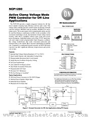 NCP1280DR2 datasheet pdf ON Semiconductor