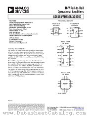 AD8566ARM-REEL datasheet pdf Analog Devices