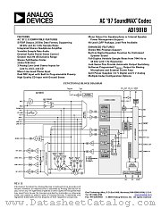 AD1981BJST-LV datasheet pdf Analog Devices