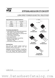 STPS30L45C datasheet pdf ST Microelectronics