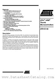 AT91C140 datasheet pdf Atmel