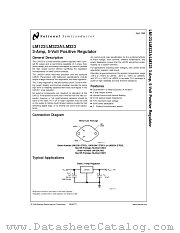 LM123K/883 datasheet pdf National Semiconductor
