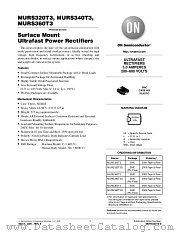 MURS320T3 datasheet pdf ON Semiconductor