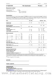 TFS346A datasheet pdf Vectron