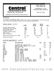 2N6056 datasheet pdf Central Semiconductor