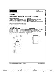 74F257ASJX datasheet pdf Fairchild Semiconductor