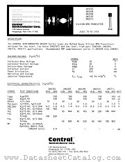 2N3710 datasheet pdf Central Semiconductor