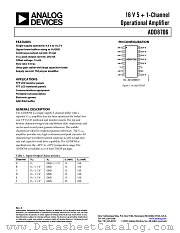 ADD8706 datasheet pdf Analog Devices