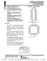 SN74BCT25245NSR datasheet pdf Texas Instruments