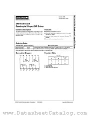 DM74AS1032AN datasheet pdf Fairchild Semiconductor