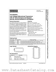 74LCXZ2245MSAX datasheet pdf Fairchild Semiconductor