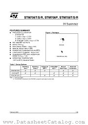 STM706TDS6F datasheet pdf ST Microelectronics