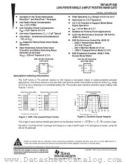 SN74AUP1G00YEPR datasheet pdf Texas Instruments
