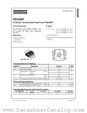 FDC606P_NF073 datasheet pdf Fairchild Semiconductor