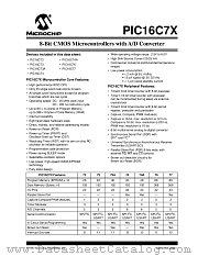 PIC16C76-04I/SP datasheet pdf Microchip