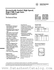 6N134 datasheet pdf Agilent (Hewlett-Packard)