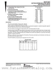 SN74ALS843NT datasheet pdf Texas Instruments