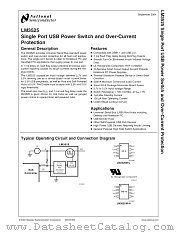LM3525M-H datasheet pdf National Semiconductor