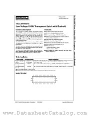 74LCXH16373MEA datasheet pdf Fairchild Semiconductor