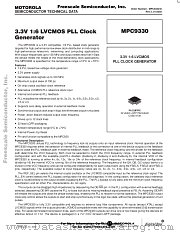 MPC9330 datasheet pdf Freescale (Motorola)