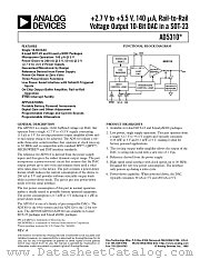 AD5310BRMZ datasheet pdf Analog Devices