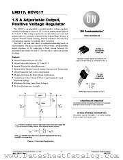 LM317D2TG datasheet pdf ON Semiconductor