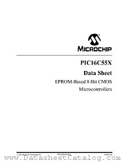 PIC16C558T-04/SO datasheet pdf Microchip