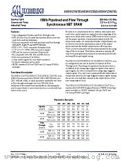 GS8161Z32 datasheet pdf GSI Technology