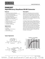 FAN5307 datasheet pdf Fairchild Semiconductor