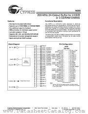 W255H datasheet pdf Cypress